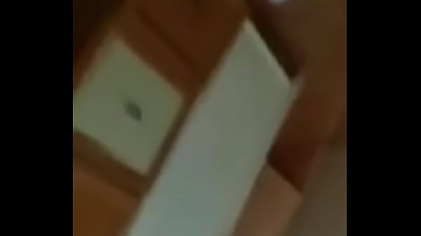 Follandome a marido con lencería de su mujer.