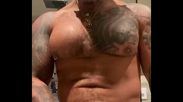 After showering I play with my cock BBC for you – VIKTOR ROM –