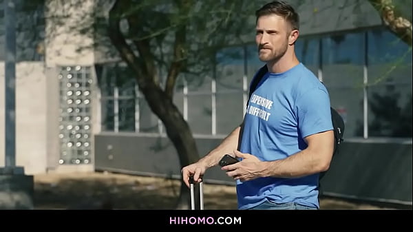 Driver, Derek Kage, fucks his hot passenger Paul Wagner