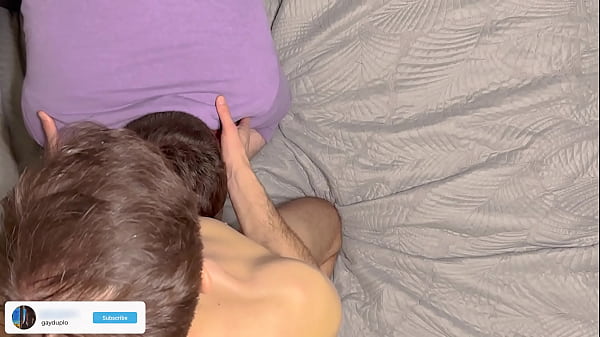 Fucking my BFs throat and doing facial (and accidently cumming in his nose)