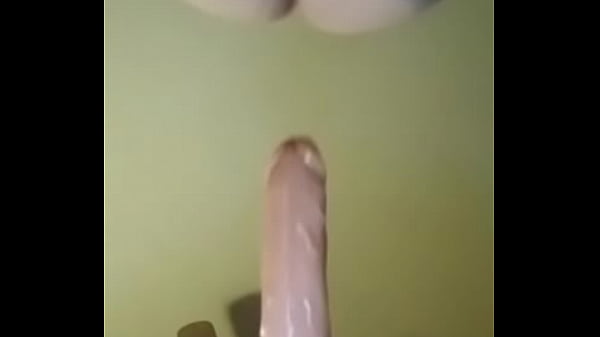 First thrusting dildo.