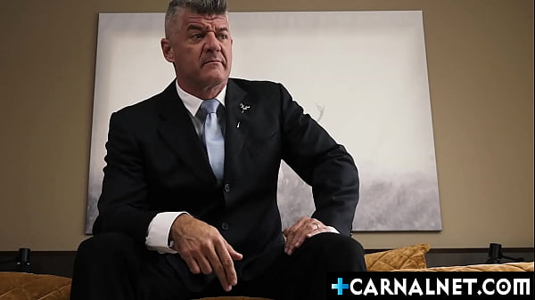 DILF Dillon STone wants to eat Jack Waters cute ass before penetrating it with his huge hard member