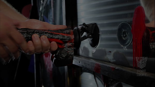 Muscle Stud Fucked by Alien Dildo