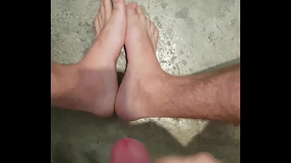 Cum on my feet.