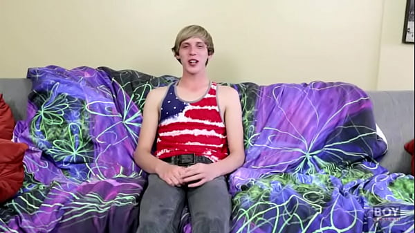 Kyle Rhodes Massages His Balls While Playing His Uncut Dick