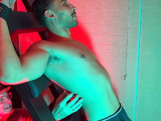 Hot Dude Tries On The Tickling Rack