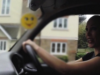 Dude facialized taxi driver