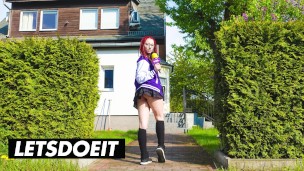 Alternative German Reporter Jezzicat Gets Pounded By Horny Mature Married Man – Letsdoeit