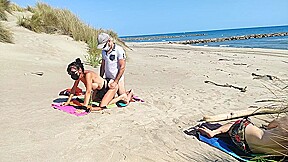 dogging avec un inconnu sur la plage