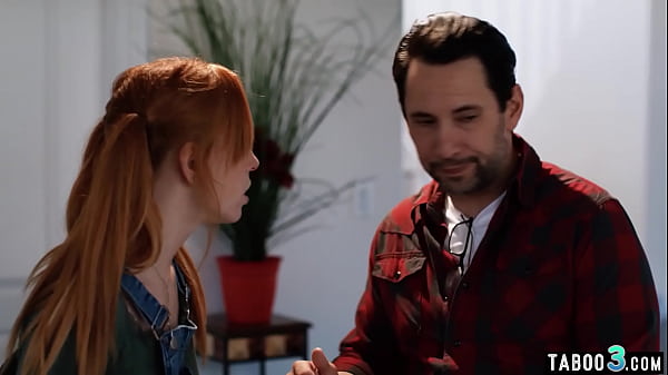 Stepdad offers his teen stepdaughters Madi Collins ass to a social worker