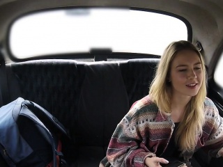 Small tits blonde lesbo licks taxi driver