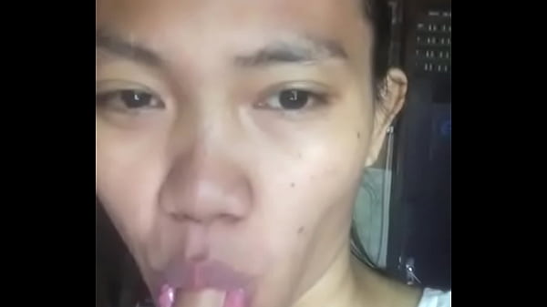 Hot Indonesian teen sucks finger