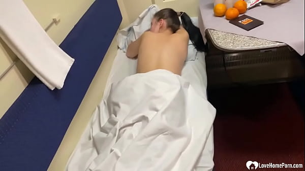 I woke up my roommate for hard sex