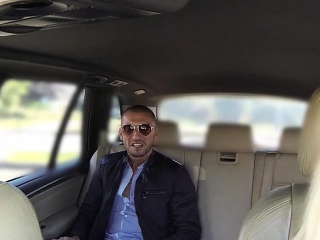 Italian guy bang Czech female fake taxi driver