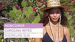 Carolina Reyes in Shoreline Sun – PlayboyPlus