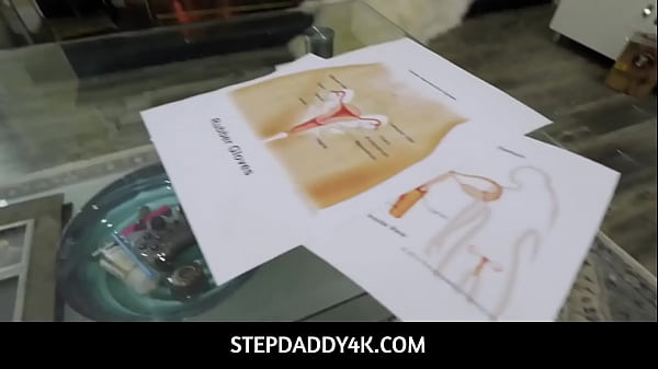 StepDaddy4K  –  Stepdaddy Teaches Teen Biology- Leia Rae